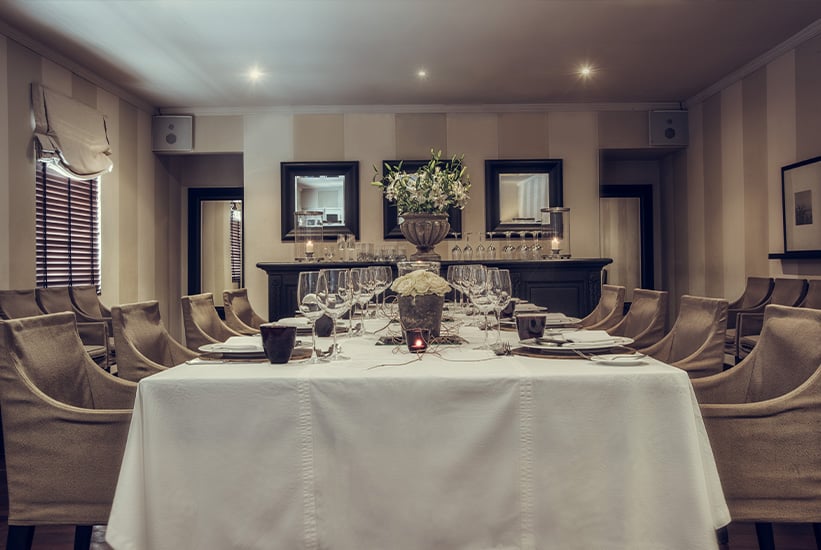 Paradise Road Tintagel Colombo, the private dining room