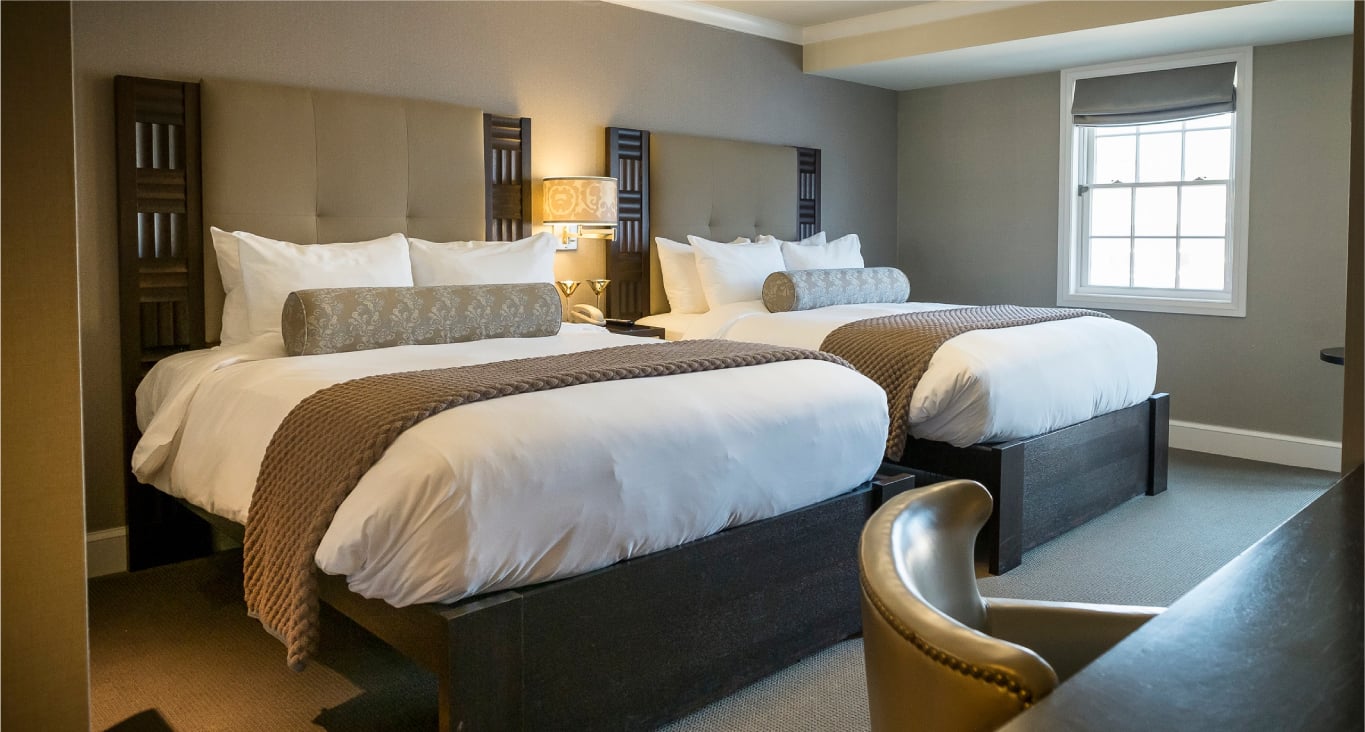 Forty 1° North, rooms