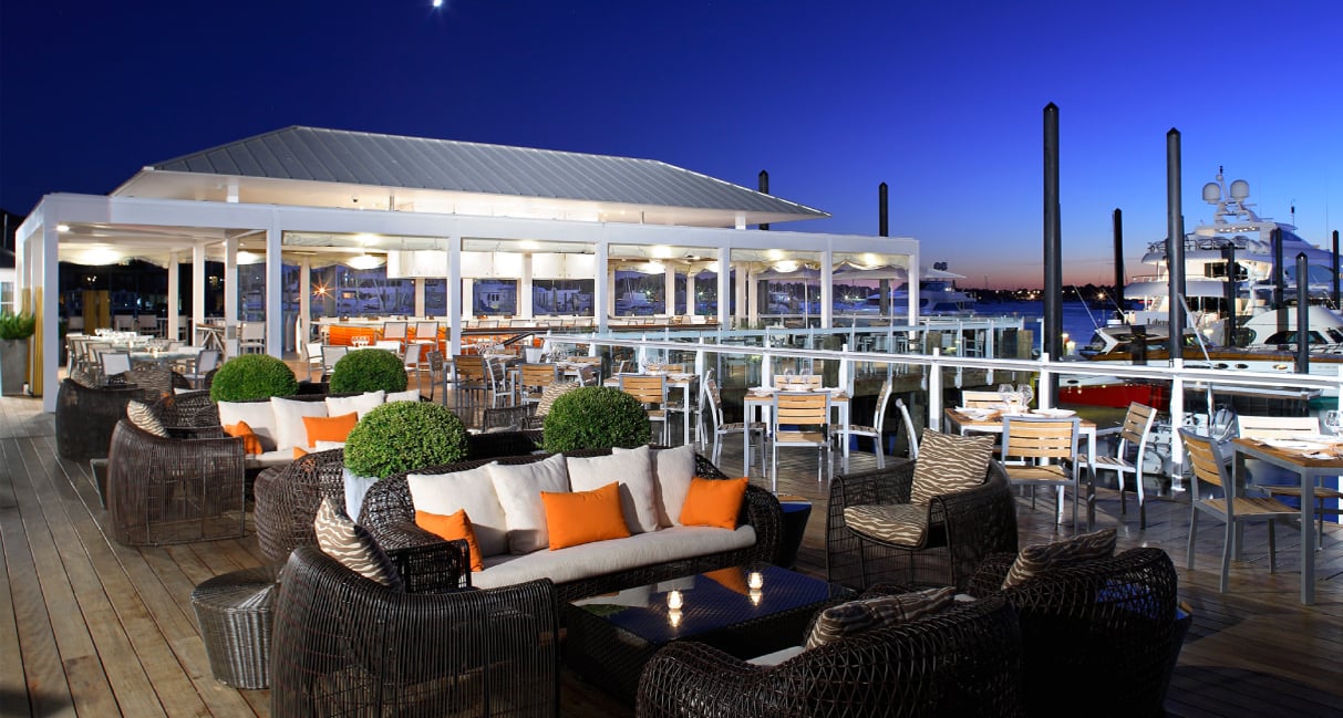 Forty 1° North, the pavilion & pavilion bar