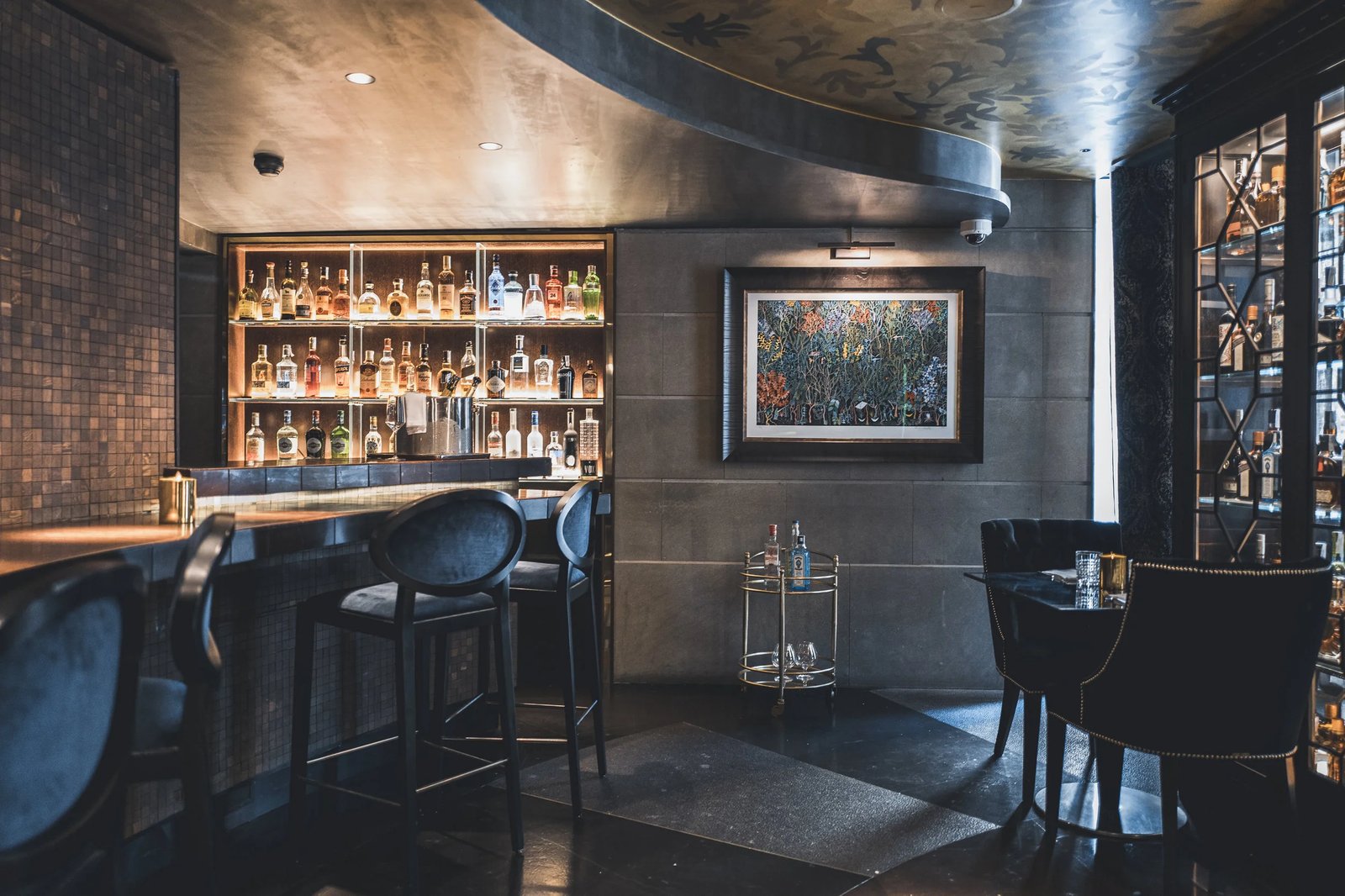Hotel Bagués, the bar