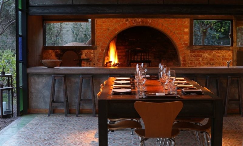 Finca Adalgisa, the winery lounge