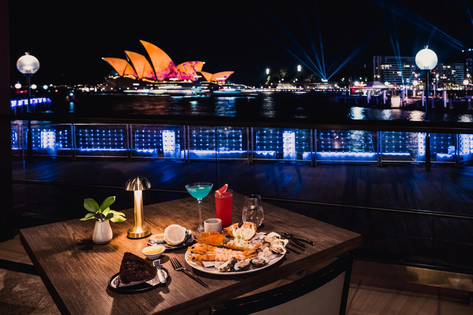 Park Hyatt Sydney, at the table