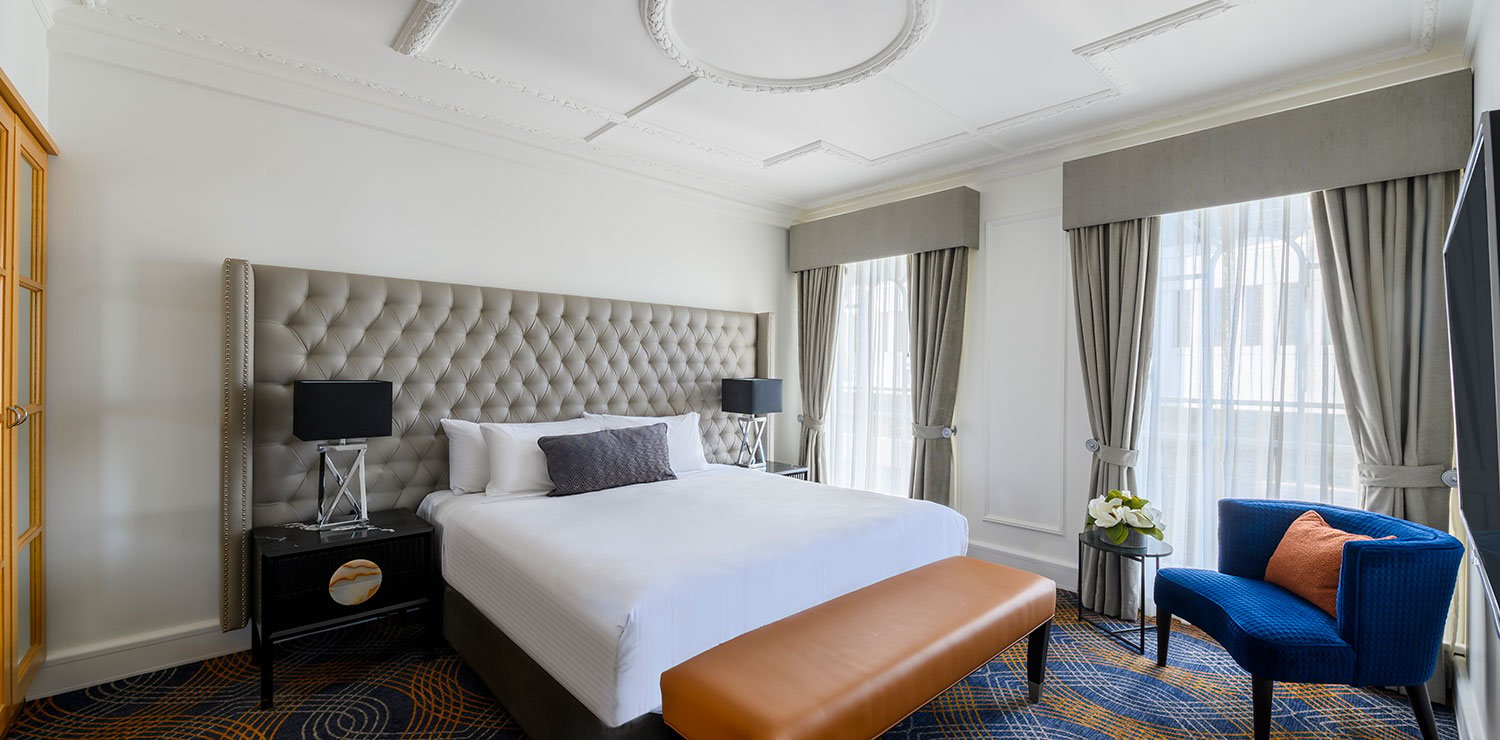 The Savoy Hotel on Little Collins — rooms
