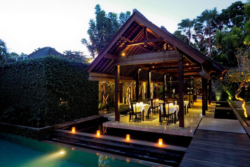 The Amala, bamboo restaurant