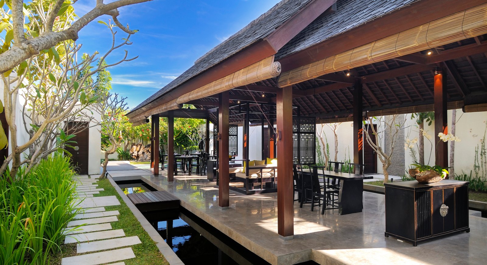 The Amala, bamboo restaurant