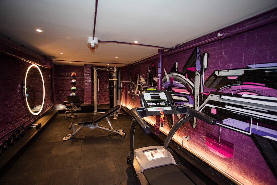 Gladstone House, the gym
