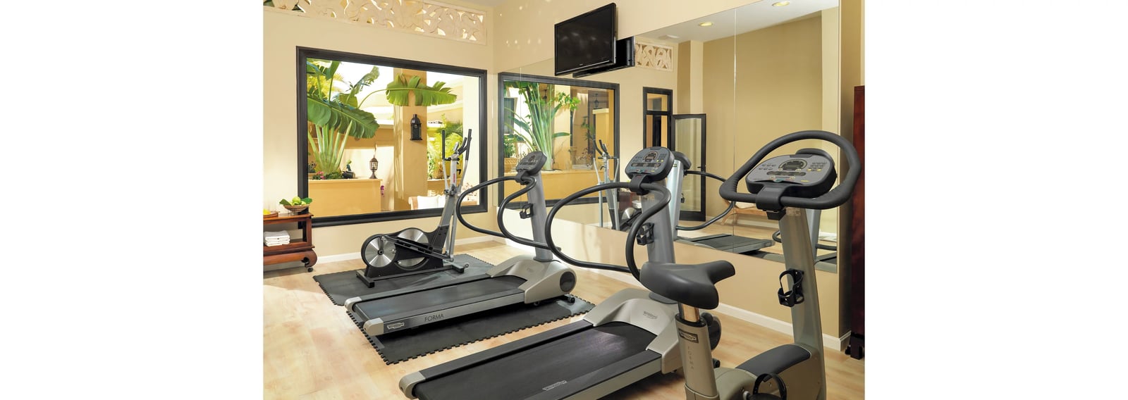 Hotel Royal Garden Villas, thermal pool and gym