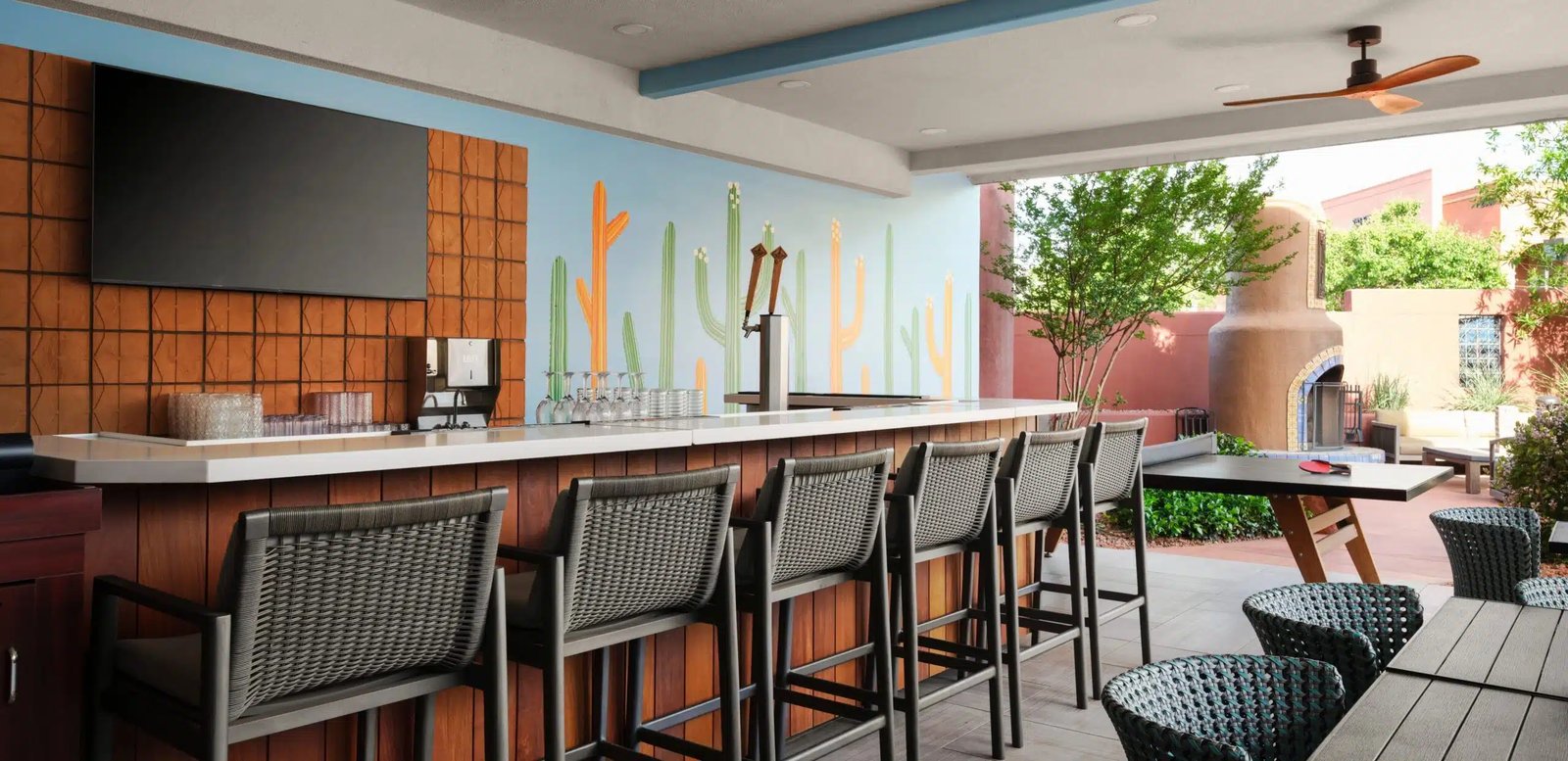 The Wilde Resort & Spa, at the table