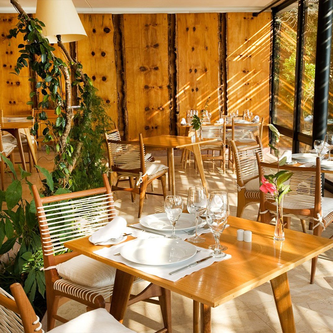 Hotel Antumalal, restaurant parque antumalal