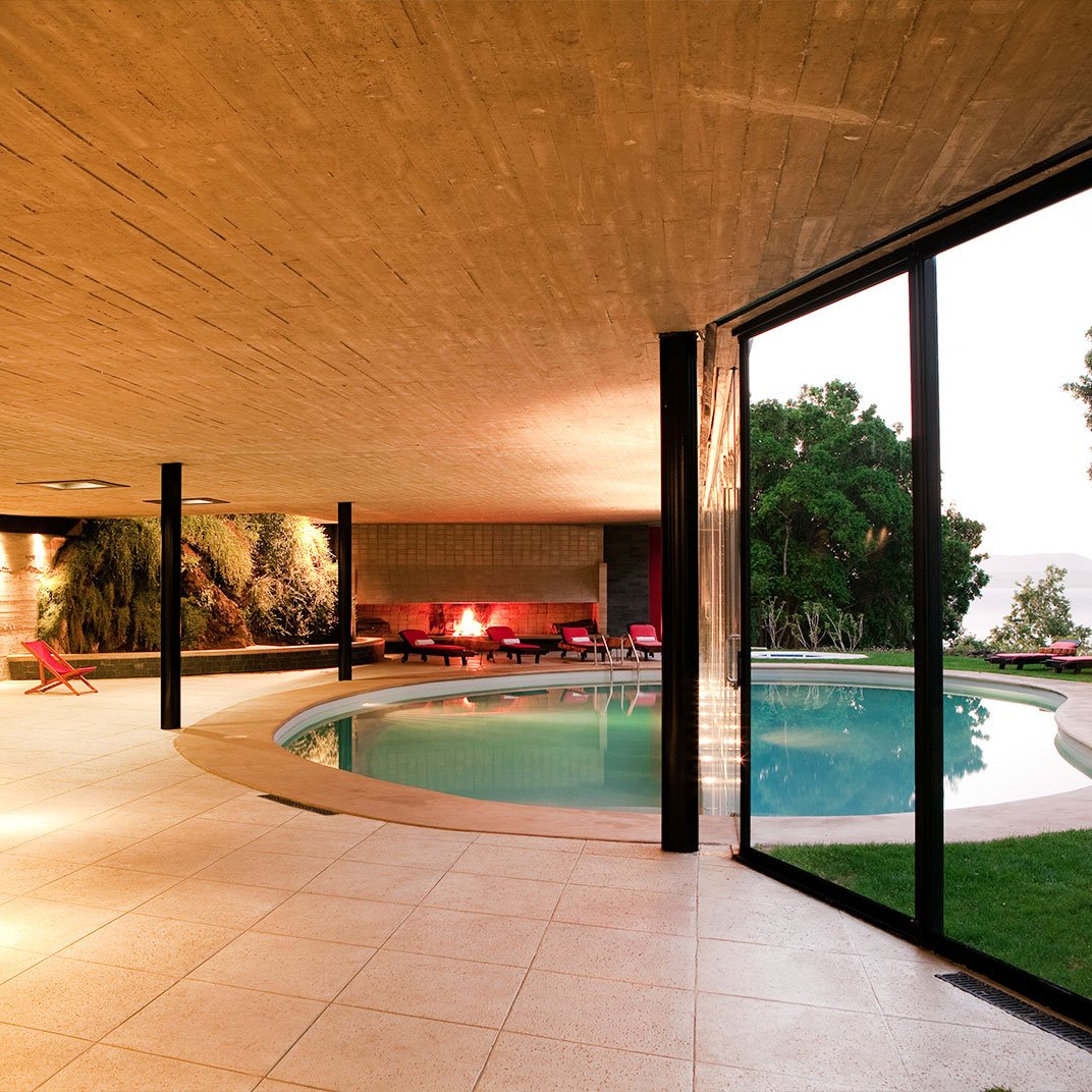 Hotel Antumalal, the pool