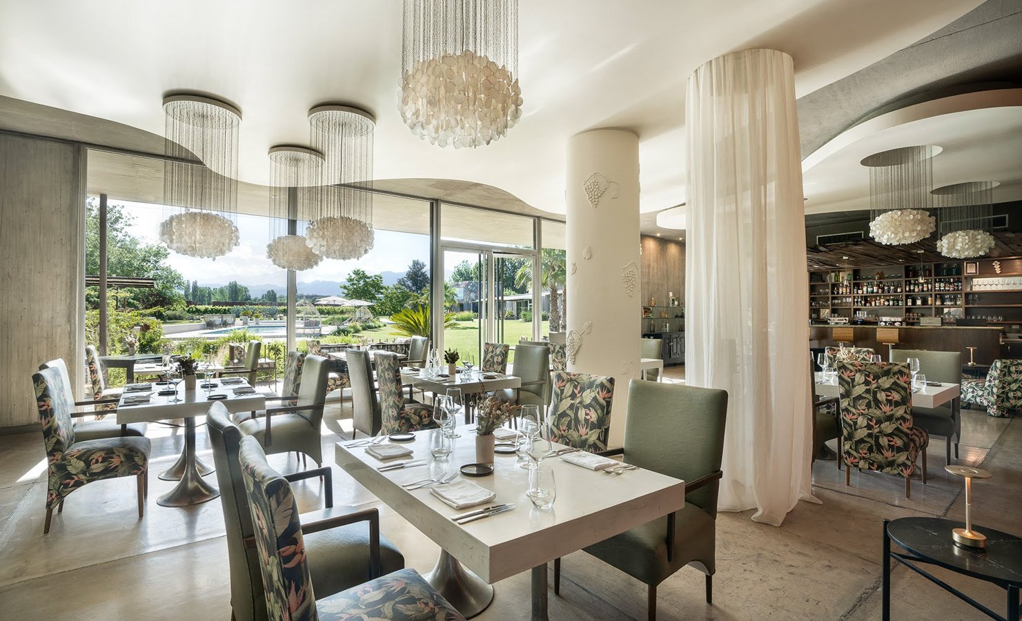 Entre Cielos Luxury Wine Hotel & Spa, nube restaurant