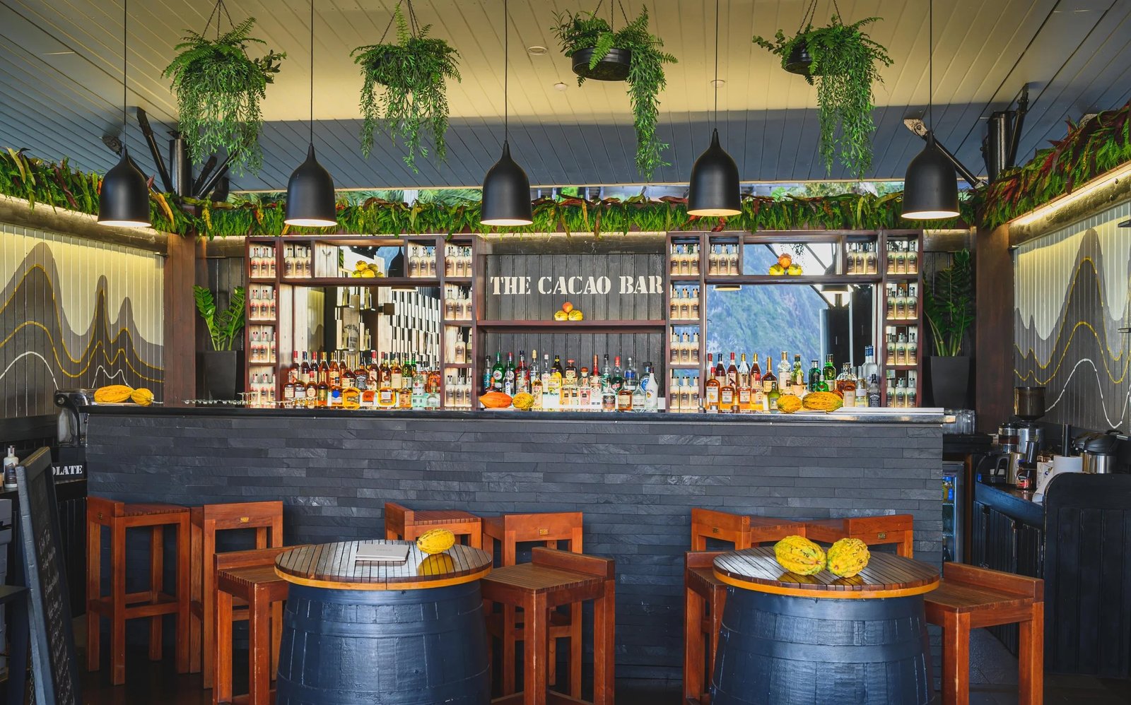 Rabot Hotel, the cacao bar