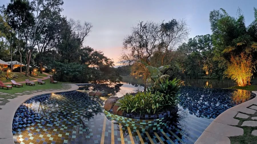 Evolve Back, Coorg, the pool