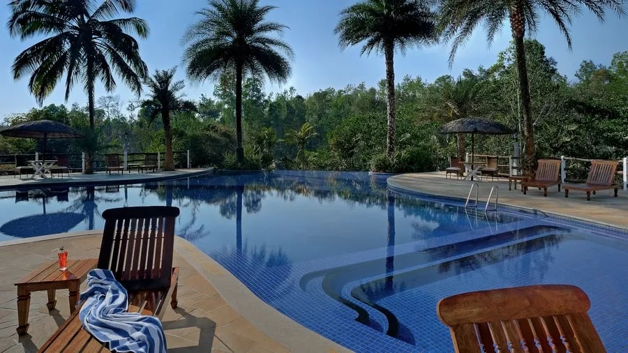 Evolve Back, Coorg, the pool