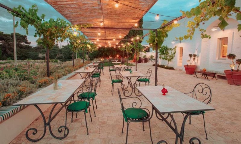 Relais Villa San Martino, at the table