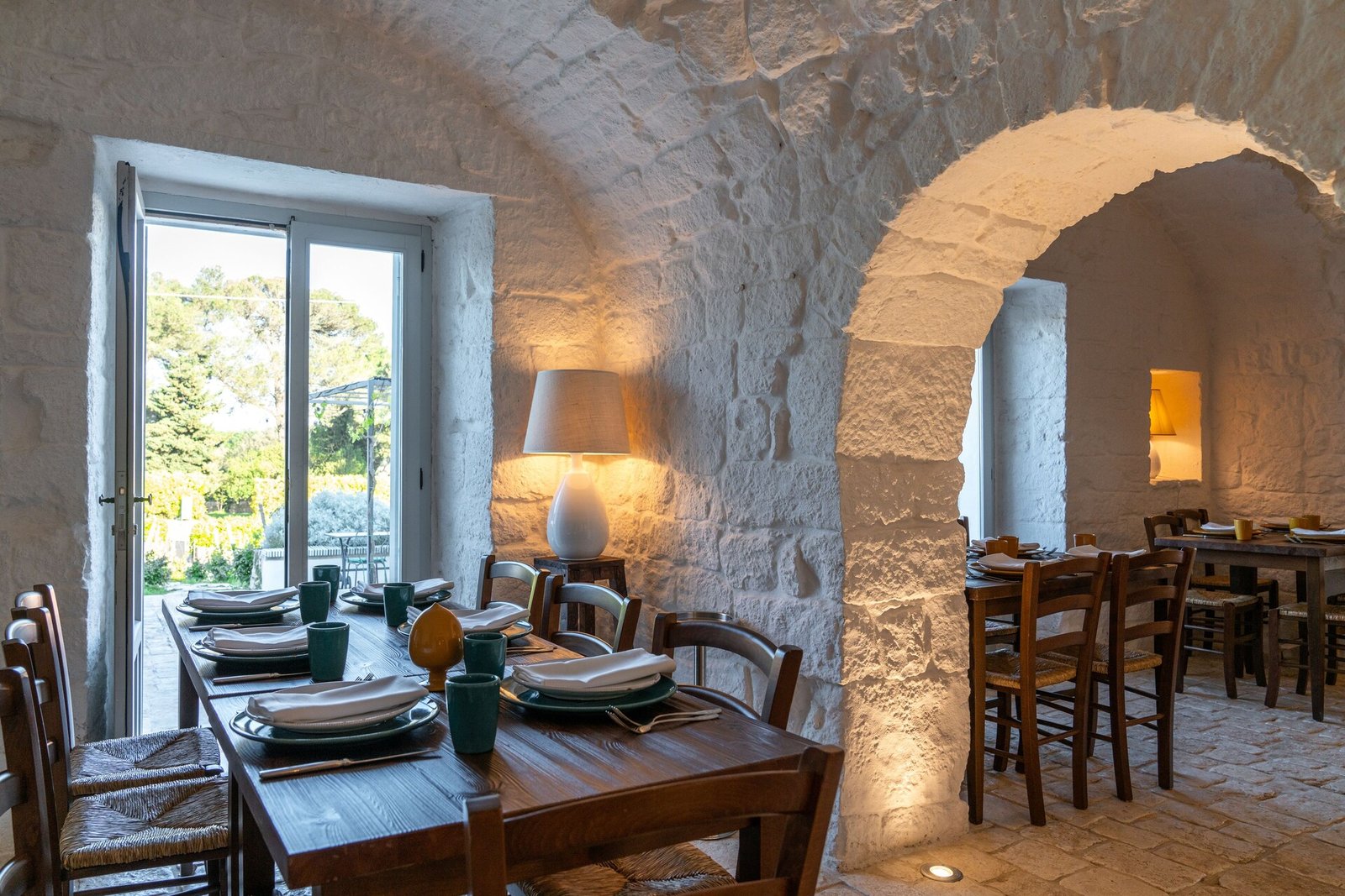 Relais Villa San Martino, at the table