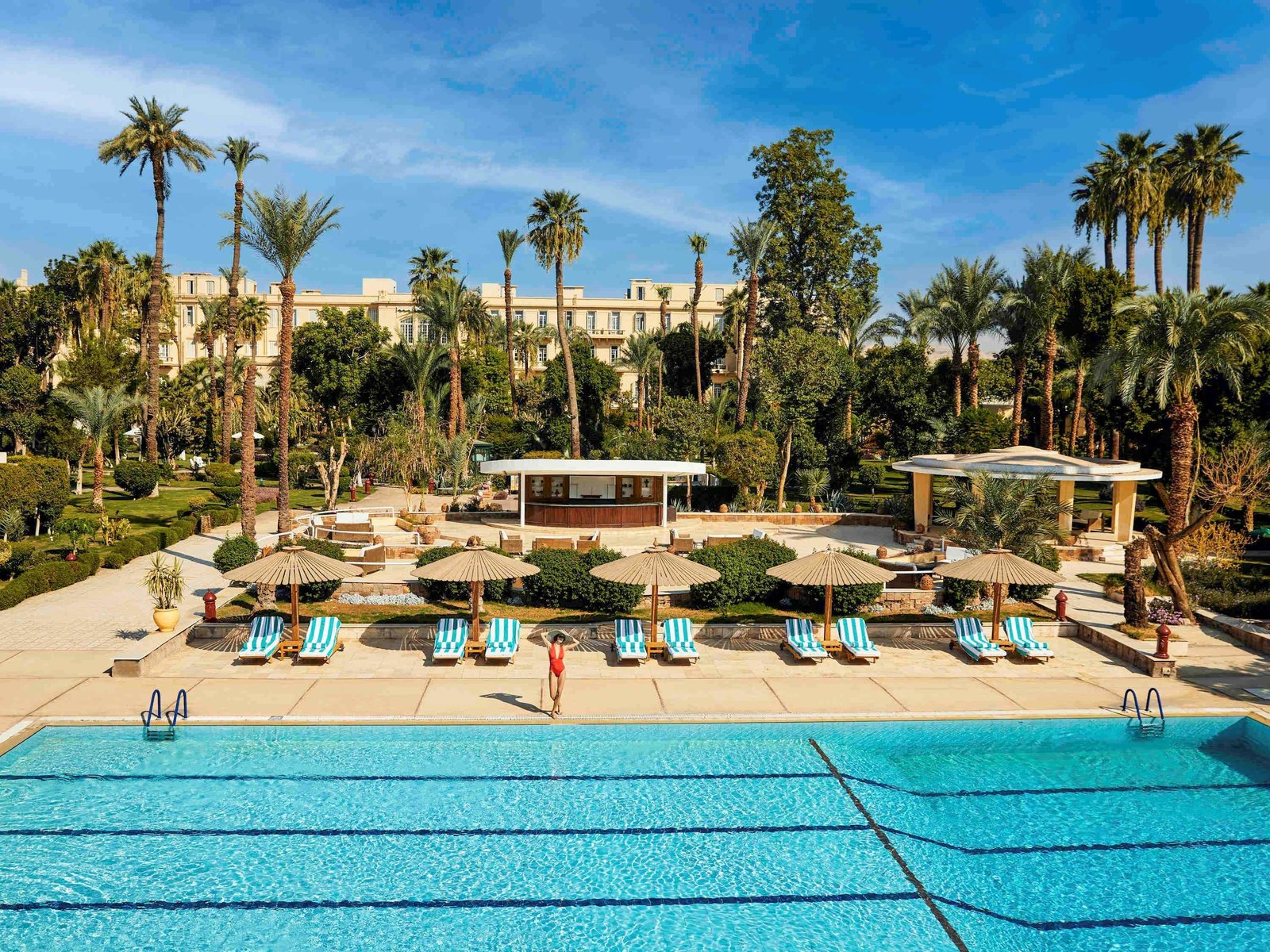 Winter Palace Luxor, the pool