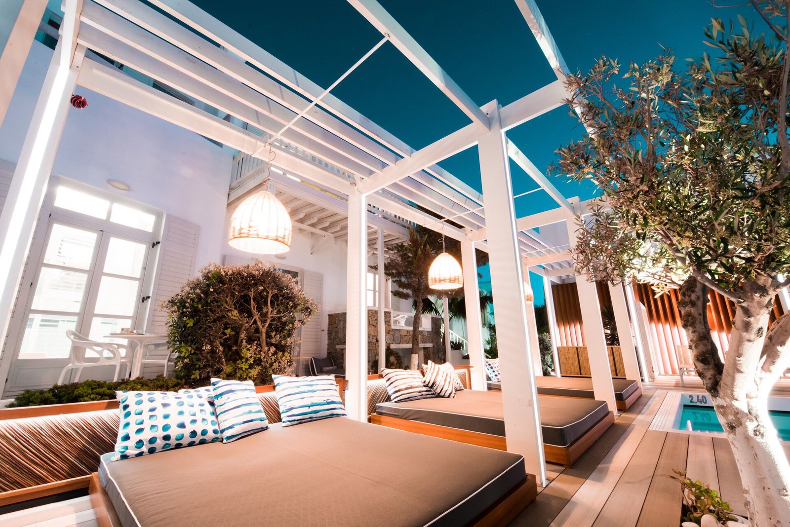 Semeli Hotel Mykonos, the pool