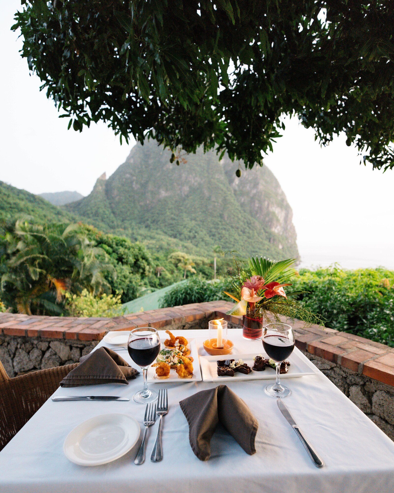 Stonefield Villa Resort, the mango tree restaurant