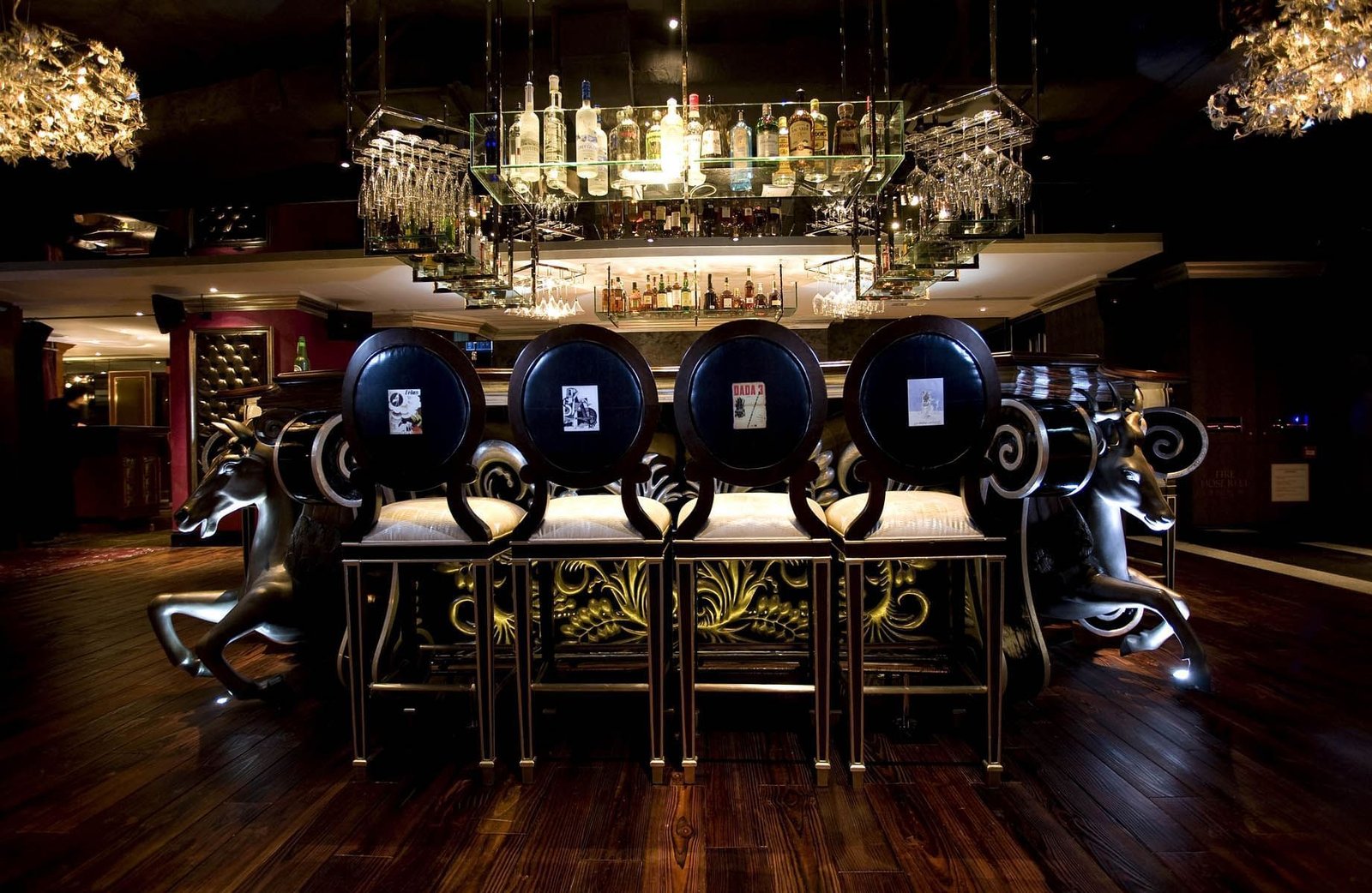The Luxe Manor, at the table