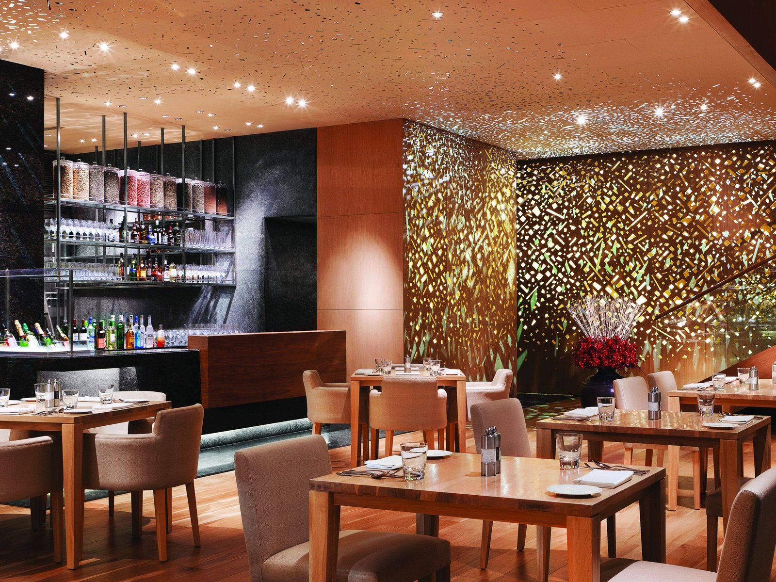 Grand Hyatt Mumbai Hotel & Residences, at the table