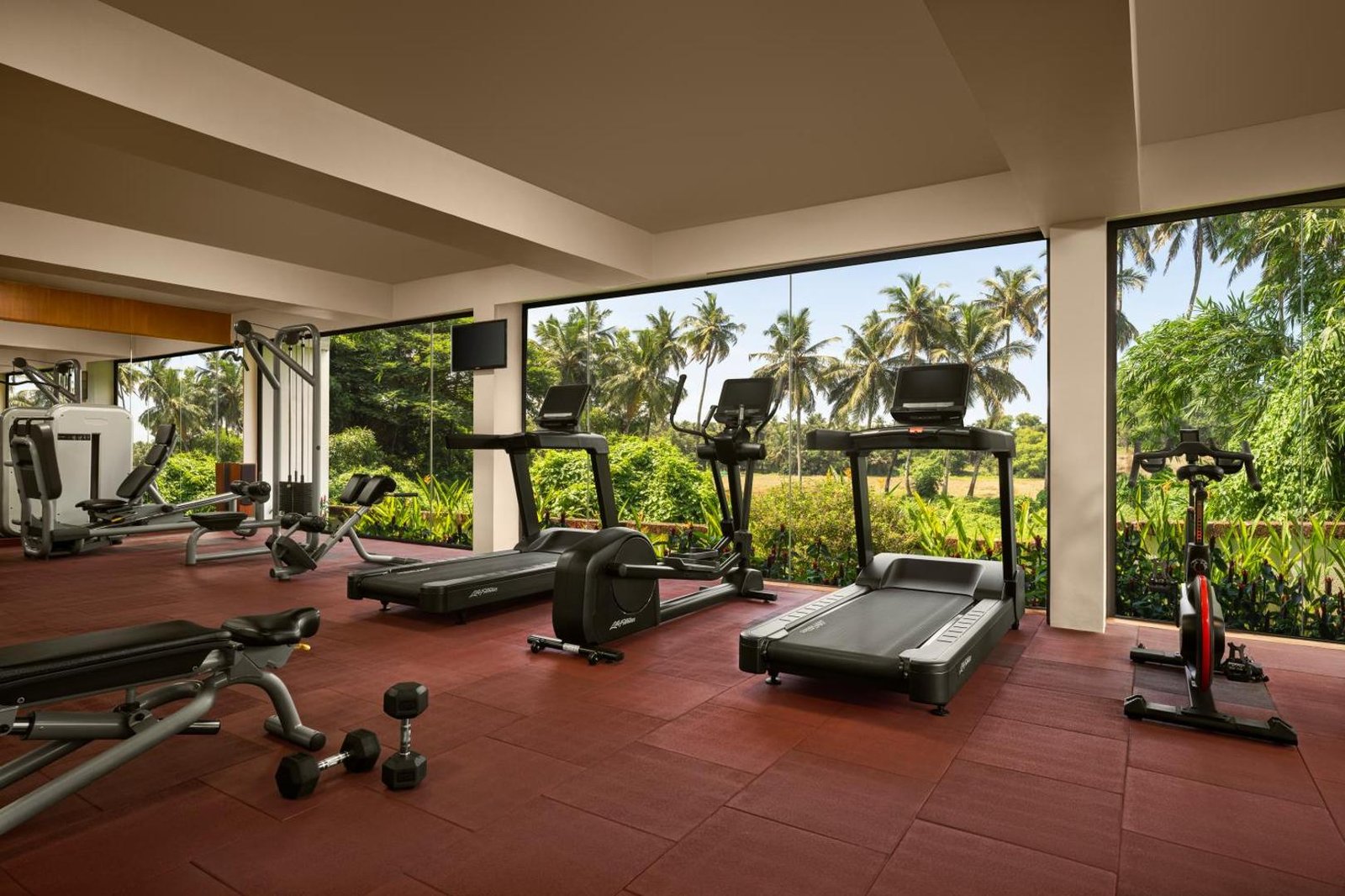 Alila Diwa Goa, gym and yoga studio