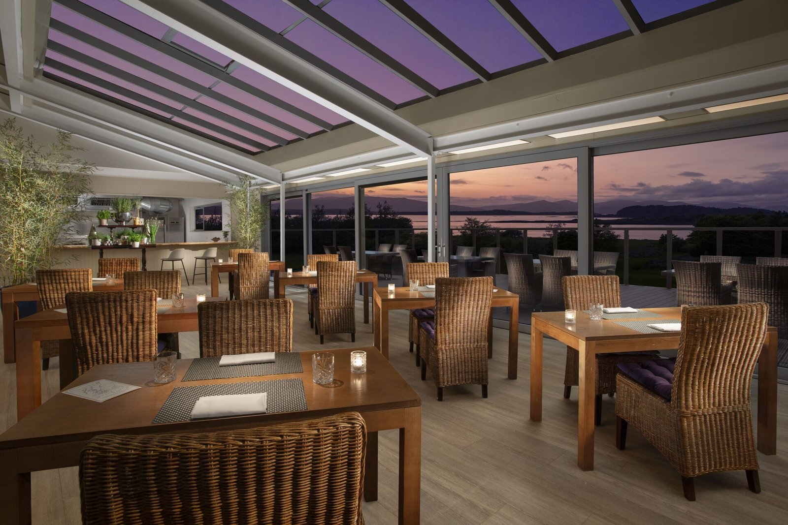 Isle of Eriska Hotel & Spa, the main house restaurant