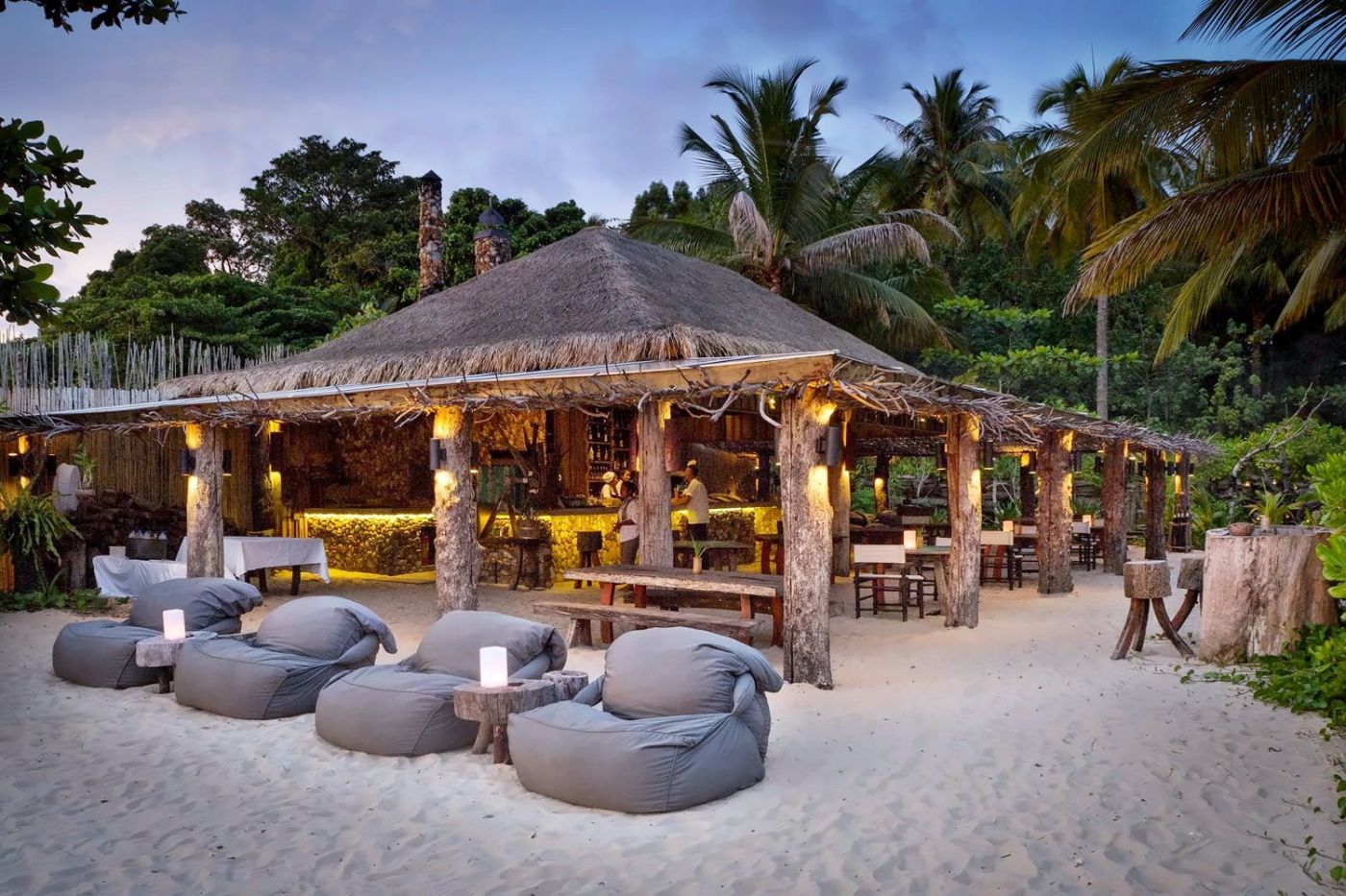 Song Saa Private Island, at the table