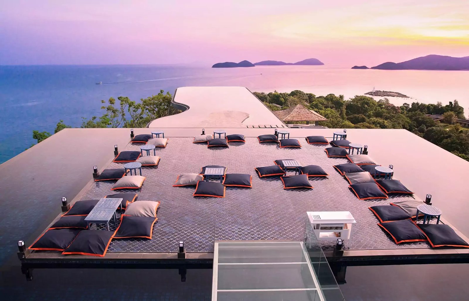 Sri Panwa Phuket Luxury Pool Villa Hotel, at the table