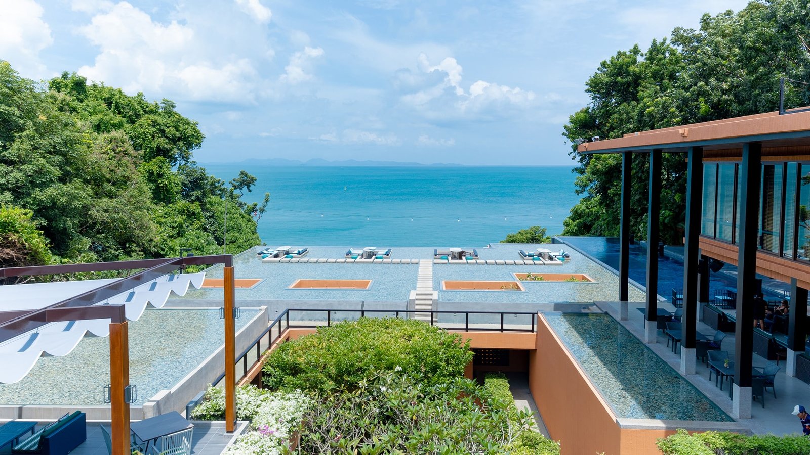 Sri Panwa Phuket Luxury Pool Villa Hotel, at the table