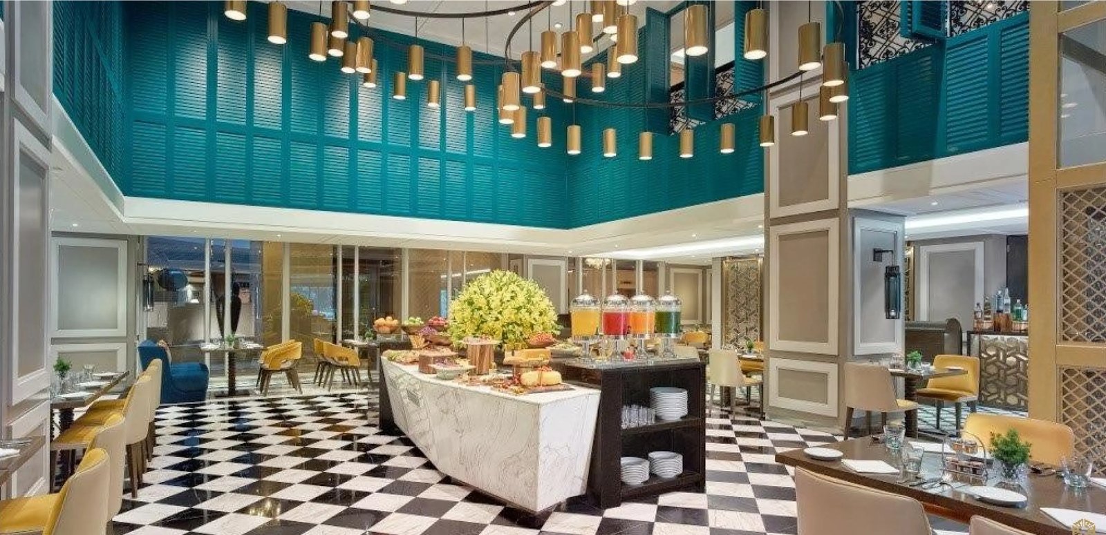 Taj Bengal, Kolkata, at the table