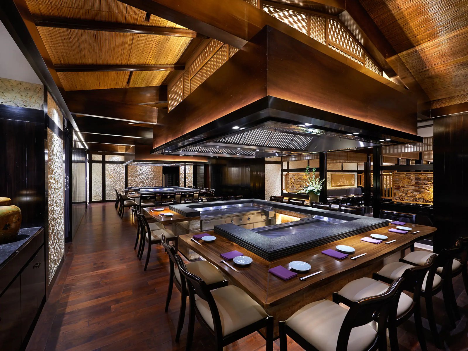 Grand Hyatt Jakarta, at the table