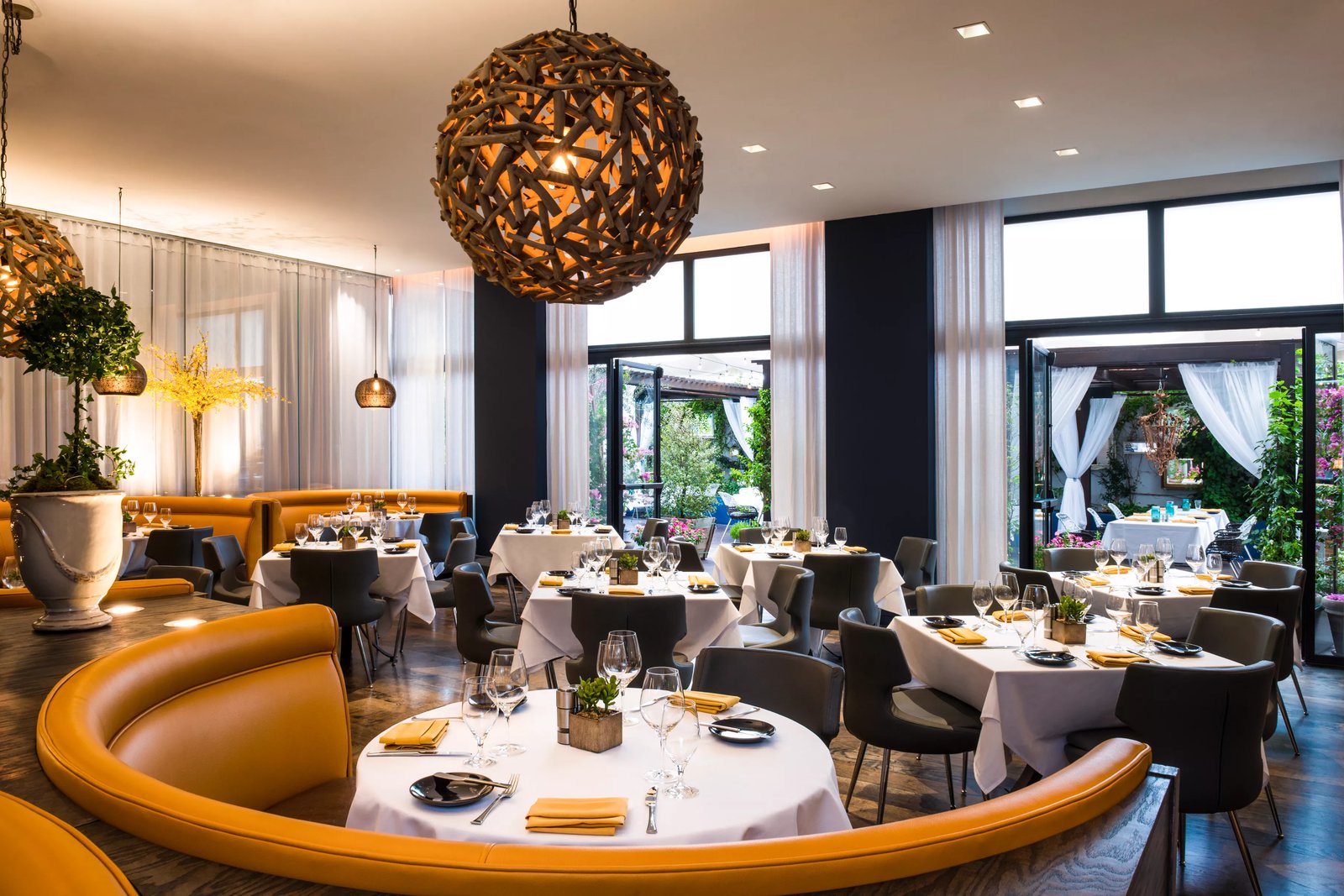 Sofitel Los Angeles at Beverly Hills, at the table