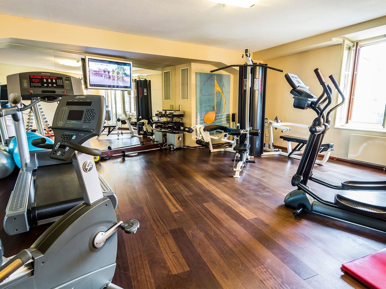 Aria Hotel Prague, the gym