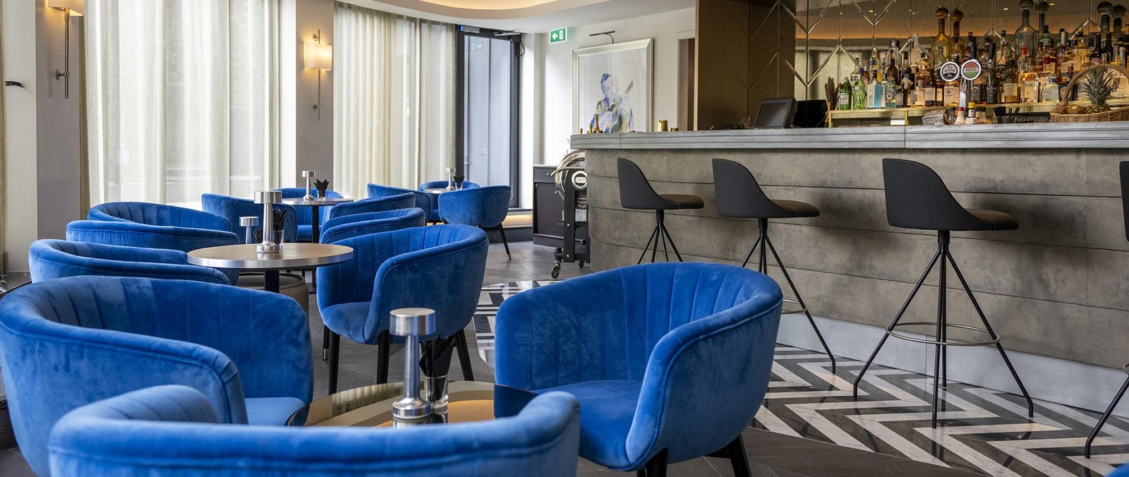 Le Louise Hotel Brussels - MGallery Collection, mister blue bar