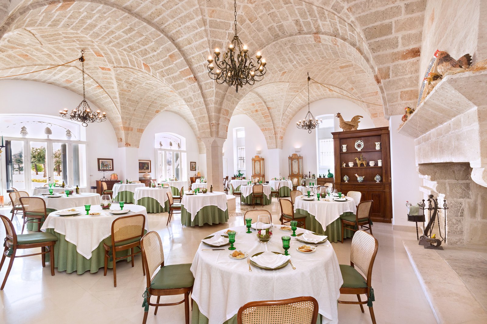 Hotel Masseria San Domenico, at the table
