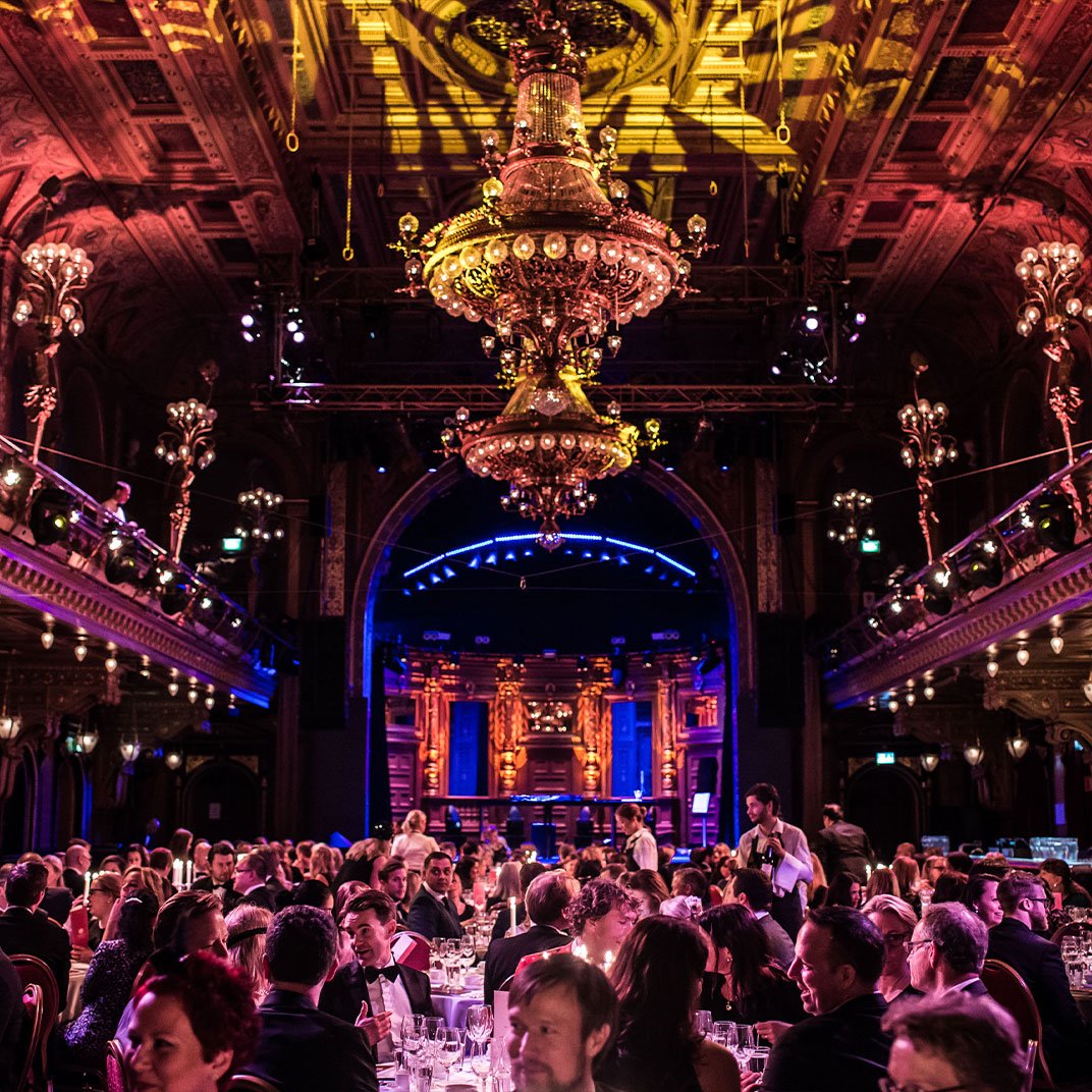 Berns Hotel, at the table