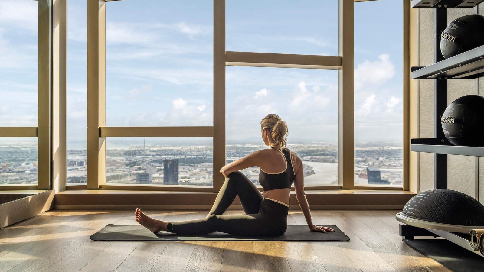The Ritz-Carlton Melbourne, the gym