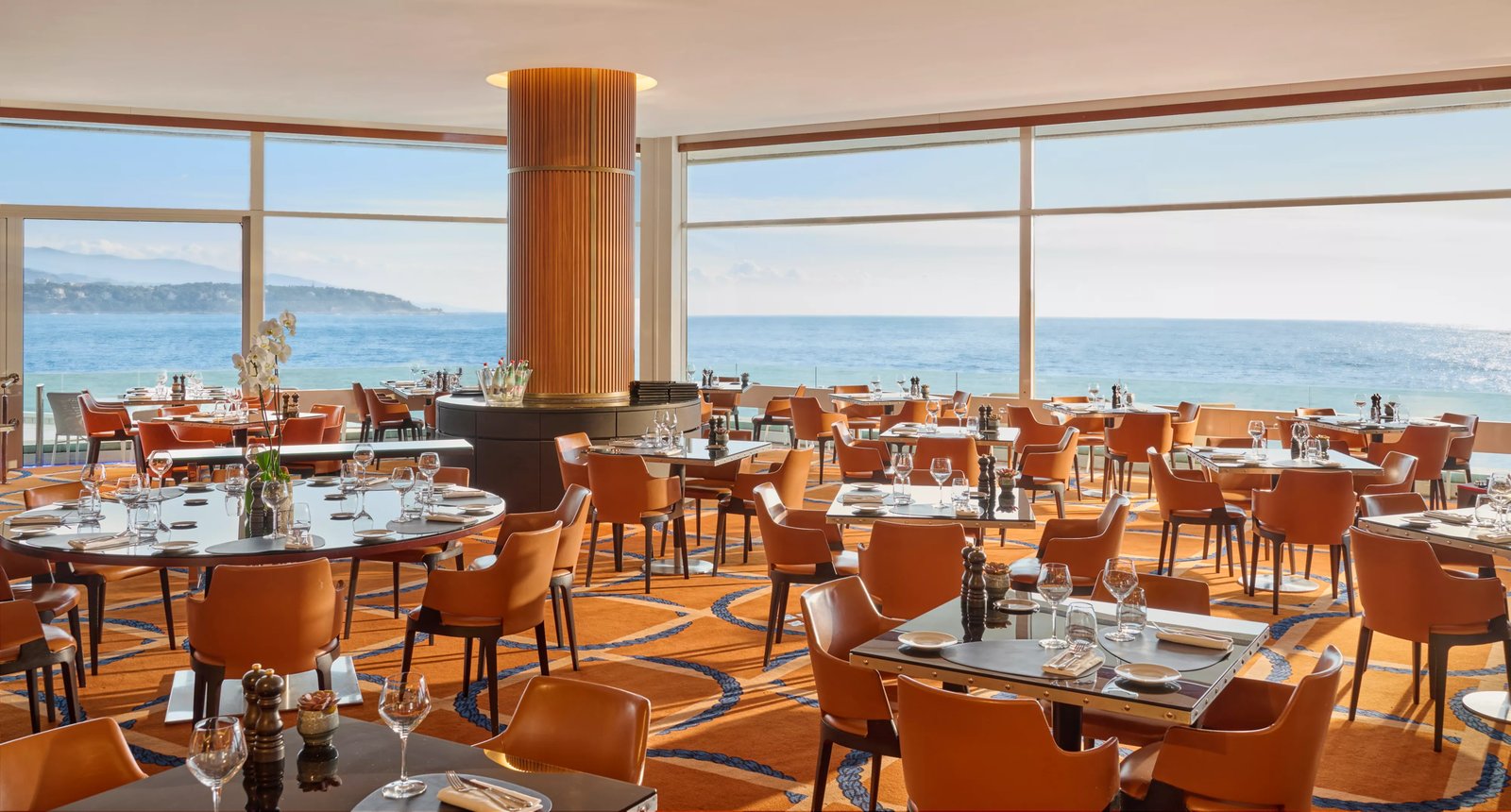 Fairmont Monte Carlo, lobby lounge restaurant & bar