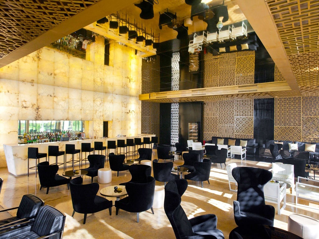 Sofitel Rabat Jardin des Roses, at the table