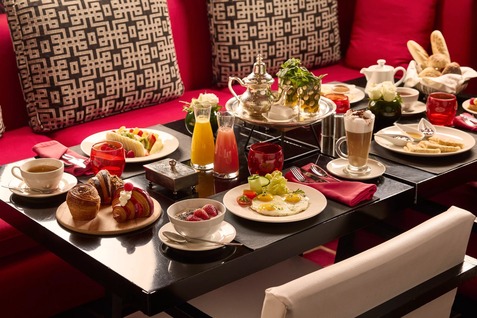 Sofitel Rabat Jardin des Roses, el patio