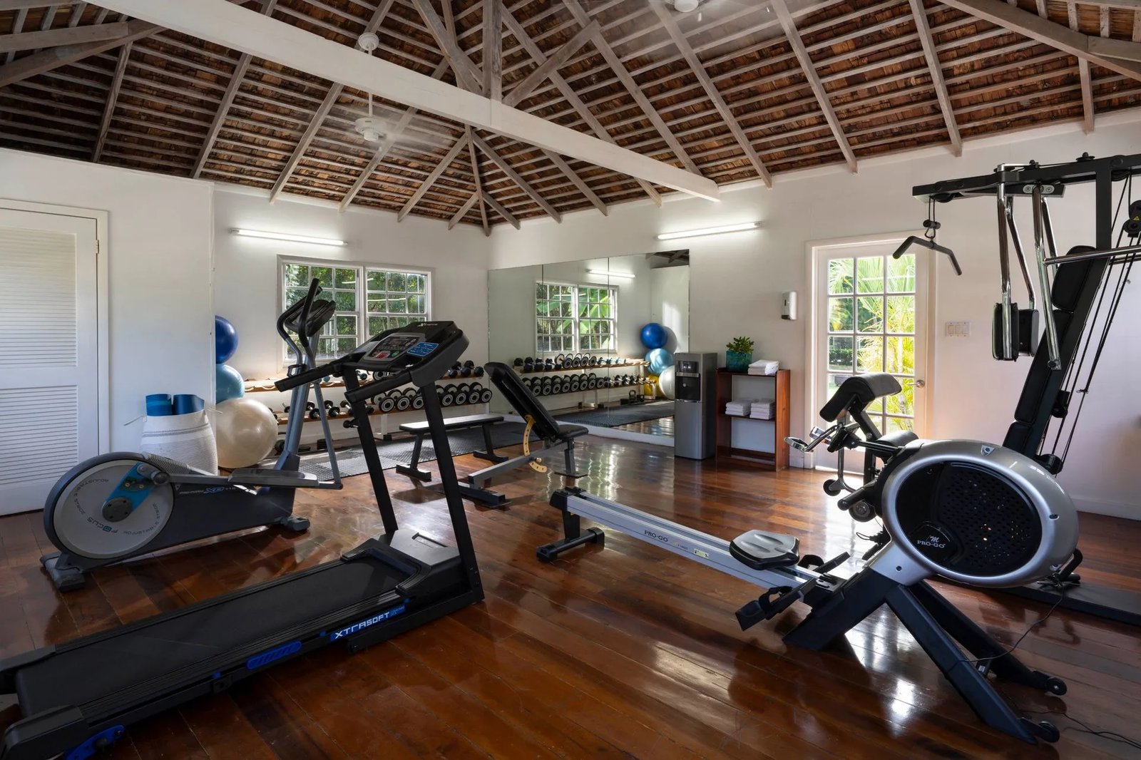 The Inn at English Harbour, yoga and the gym