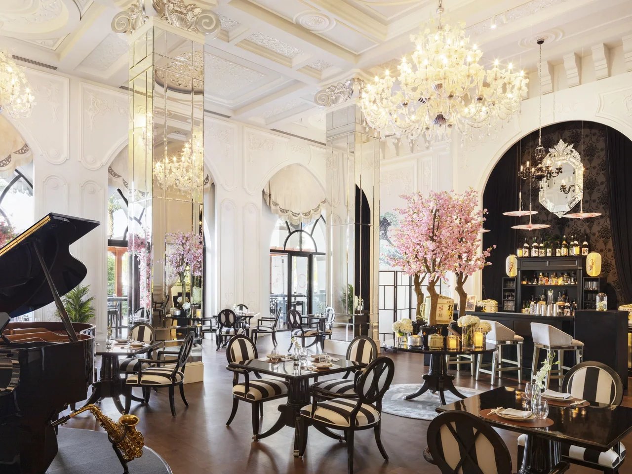 Jumeirah Zabeel Saray, at the table
