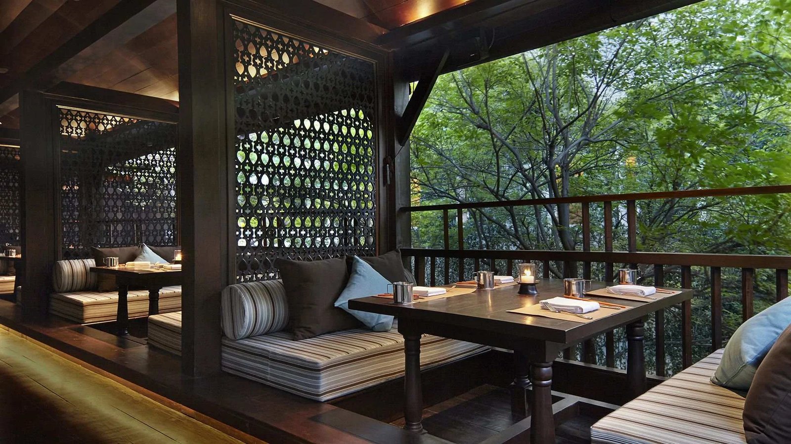 Anantara Chiang Mai Resort, at the table