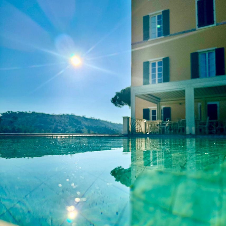 Hotel Villa Casanova Lucca, the pool