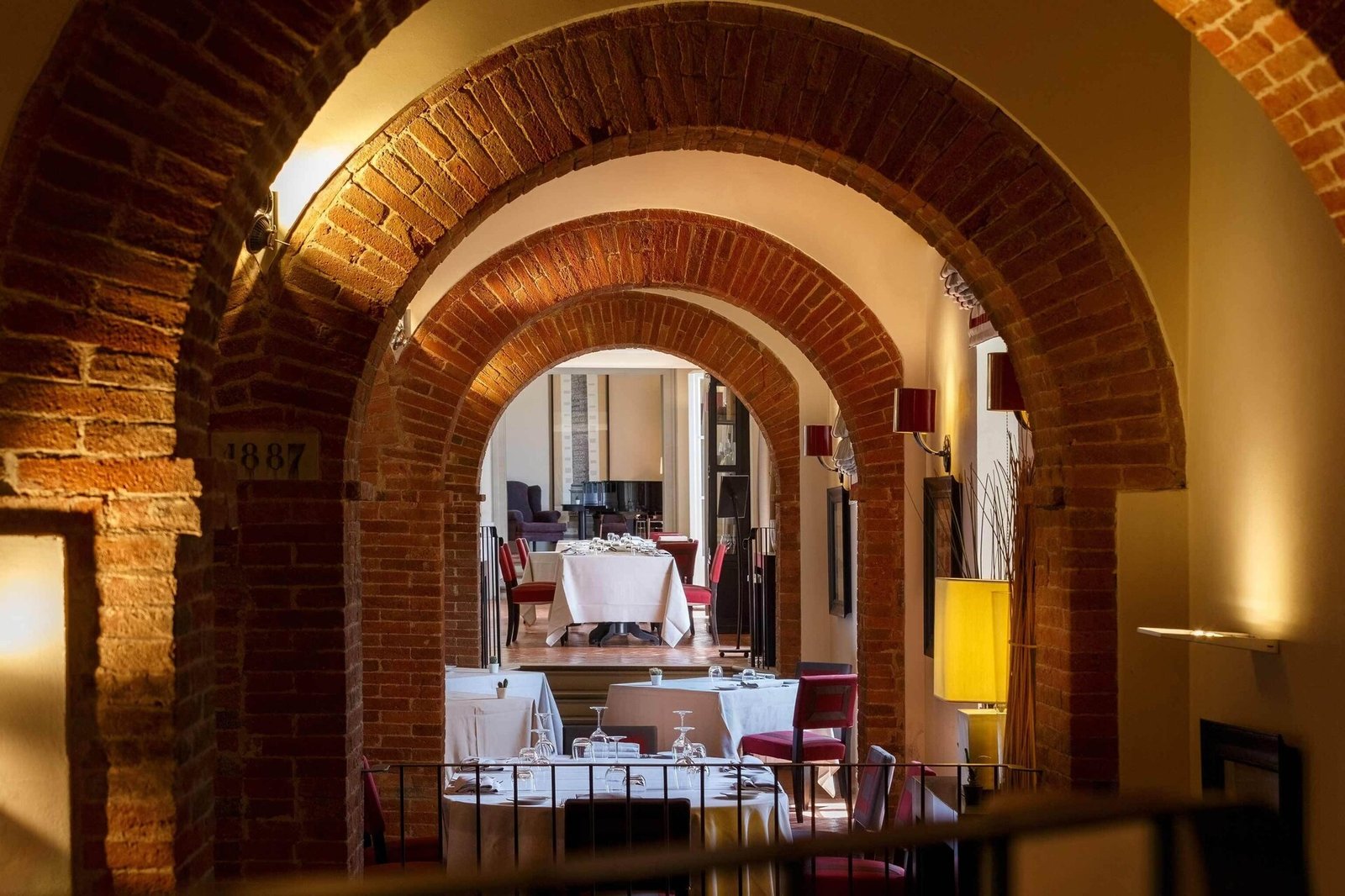 Relais Borgo Scopeto, at the table