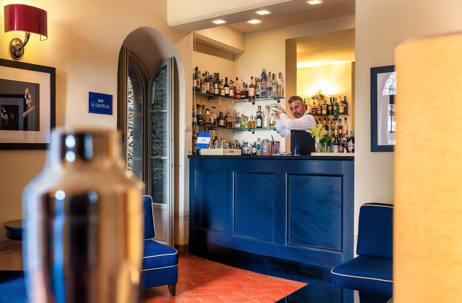 Relais Borgo Scopeto, at the table