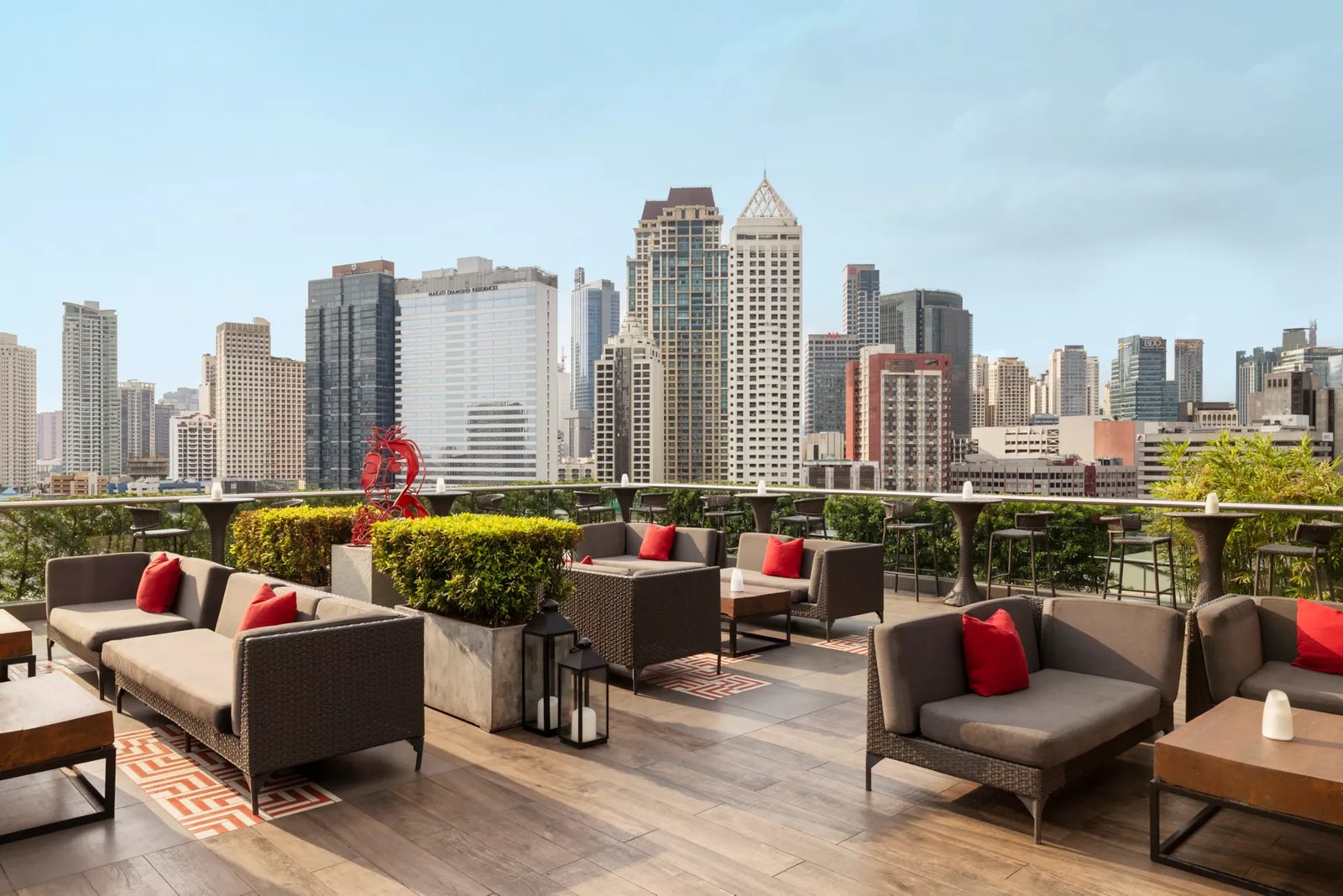 Raffles Makati — backstory