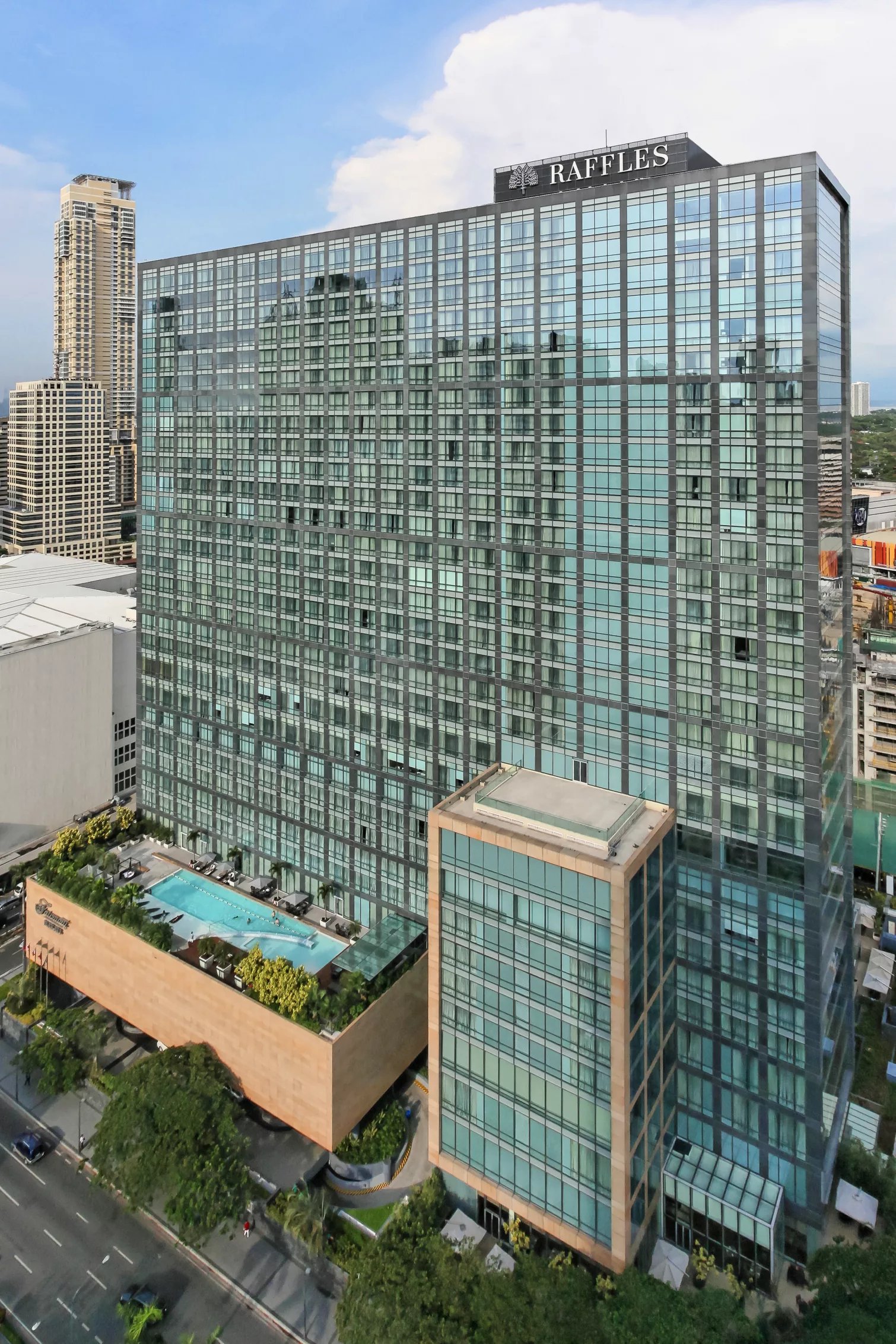 Raffles Makati — backstory