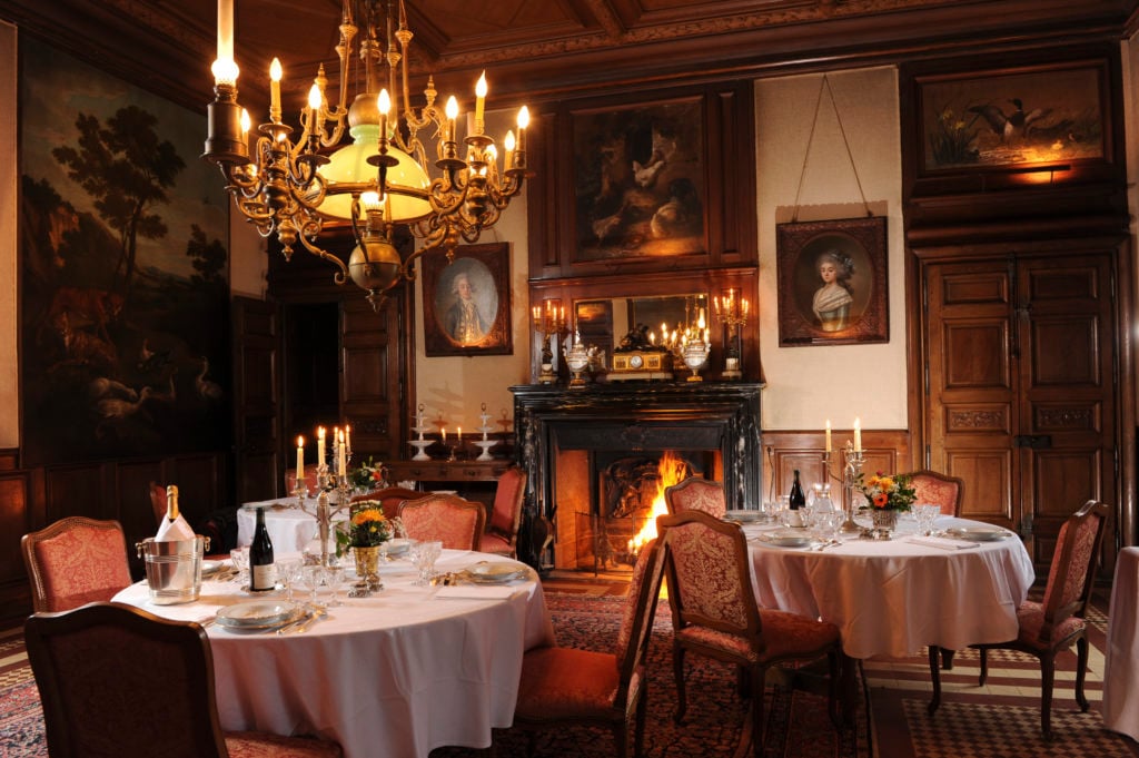 Château de Canisy, grand dining room